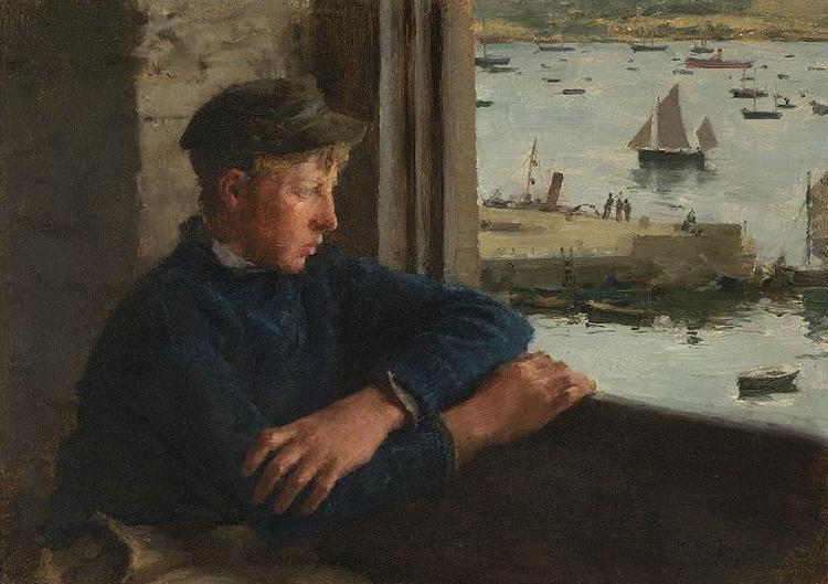 Henry Scott Tuke The Look Out oil painting picture